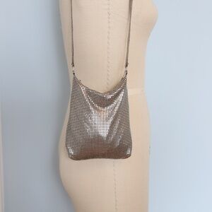 Whiting and Davis Silver mesh shoulder bag